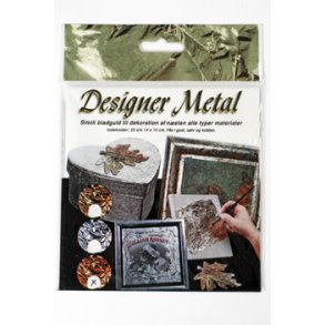 Designer metal kobber (bladguld)