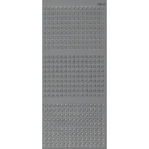 Stickers - Tal 3 - 4 - 5, 6mm, slv