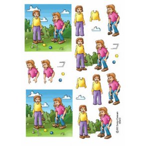 3D ark - Fritid, krocket, dame