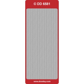 Stickers - Bort, lille bld zig zag, guldfarvet