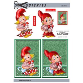 3D ark - Jul, Polkanisser p� potte