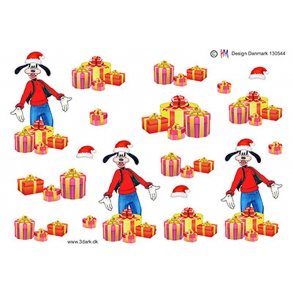 3D ark - Jul, Disney, Fedtmule & julegaver