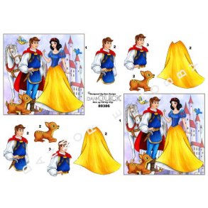 3D ark - Brnemotiv, Disney´s Snehvide