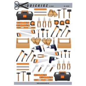 3D ark - Sm motiver til kort & scrap - vrktj