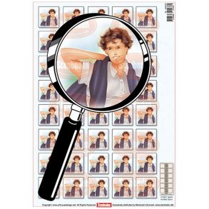 3D ark - Konfirmation. Dreng, poloshirt, 40 firkanter