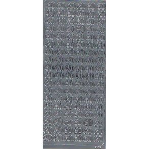 Stickers - Tal, 60, slv