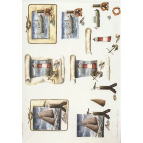 3D ark - Skibe, maritimt, fyrt�rn