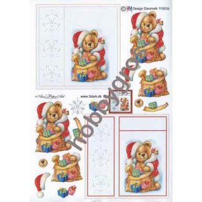 3D sy ark - Julebamse