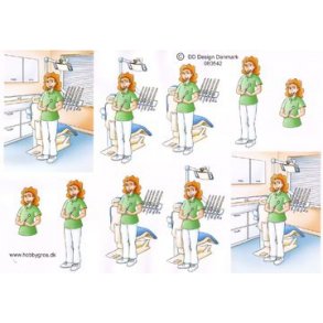 3D ark - Job, tandlge/klinikassistent