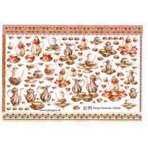 3D ark - Sm motiver, kande og kopper