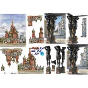 3D ark - Rejse, rusland, kupler