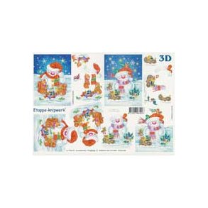 3D ark - Jul, snemand