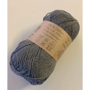 kologisk bomuldsgarn - Bitten Eco, antracite gr
