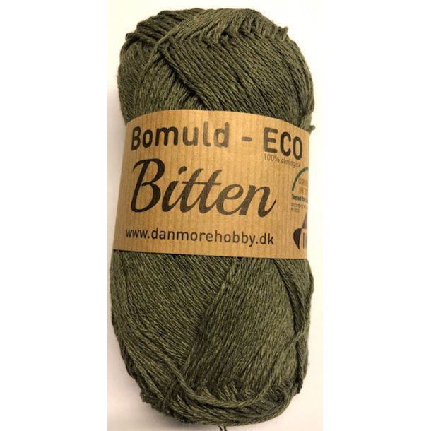 kologisk bomuldsgarn - Bitten Eco, mili grn