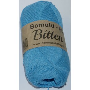 kologisk bomuldsgarn - Bitten Eco, turkis