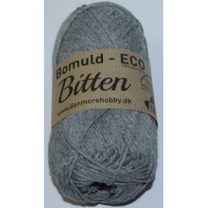 kologisk bomuldsgarn - Bitten Eco, gr