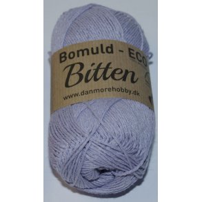 kologisk bomuldsgarn - Bitten Eco, lys lilla