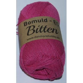 kologisk bomuldsgarn - Bitten Eco, pink