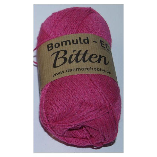 kologisk bomuldsgarn - Bitten Eco, pink