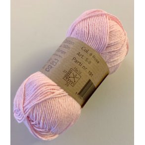 kologisk bomuldsgarn - Bitten Eco, rosa
