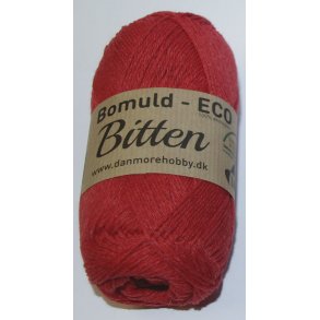 kologisk bomuldsgarn - Bitten Eco, rd