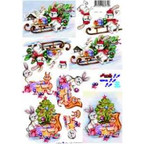 3D ark - Jul, harer, k�lk