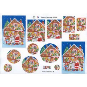 3D jul, Pyramideark, julemand og snemand