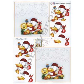 3D sy ark - Fugle, glad and