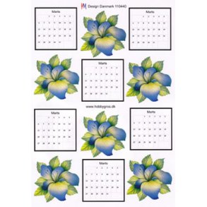 3D ark - Kalender marts