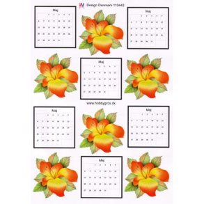 3D ark - Kalender, maj