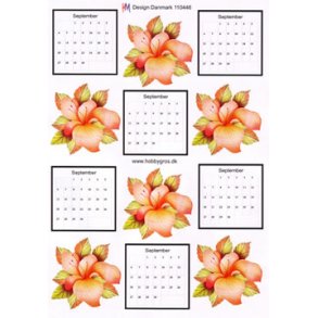 3D ark - Kalender, september