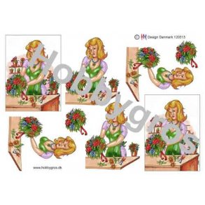 3D ark - Job, blomsterdekoratr