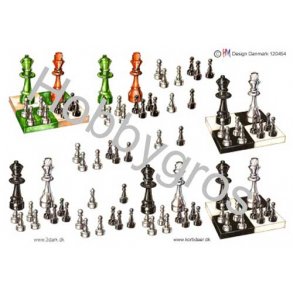 3D ark - Fritid, skakbrikker