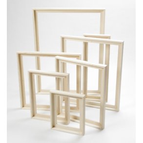 Svveramme tr, 40x40cm, natur