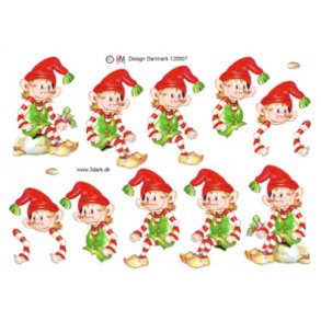 3D ark - Jul, nissedreng