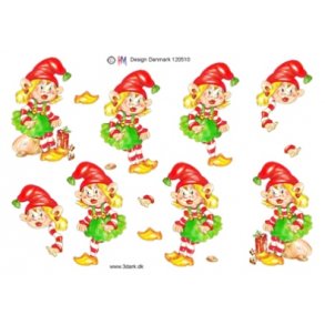 3D ark - Jul, nissepige