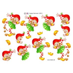 3D ark - Jul, nissepige