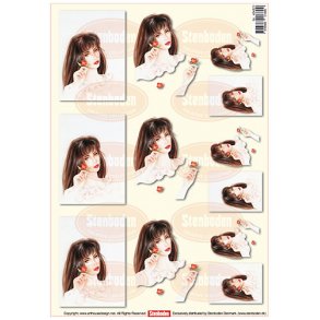 3D ark - Ung dame/pige