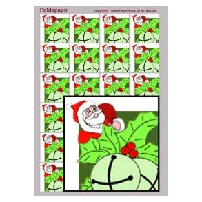 Foldepapir, julemand