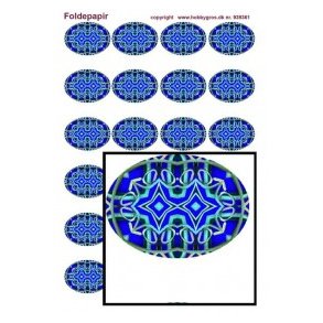 Foldepapir, kalejdoskop, blomst, bl�