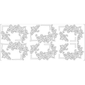 Stickers - Hjrne, slv