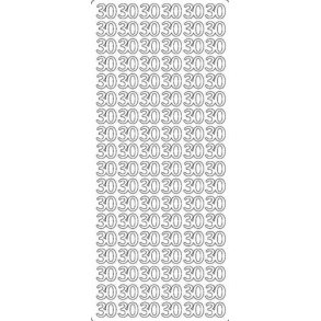 Stickers - Tal, 30, slv