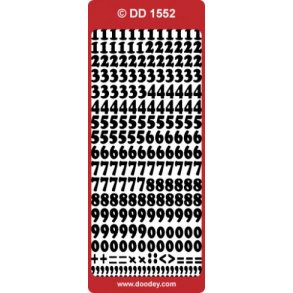 Stickers - Tal, guld