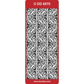 Stickers - Hjrner, elegant guldfarvet hjrne, ca. 25x25mm