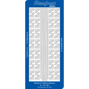 Stickers - Hjrner, slv