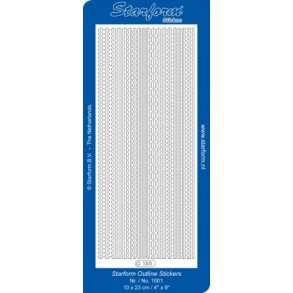 Stickers - Borter, slv