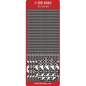 Stickers - Borter, guld