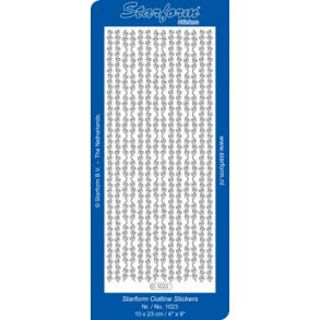 Stickers - Bort m/snirkler, slv