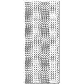 Stickers - Bort kde m/sm blomster, slv