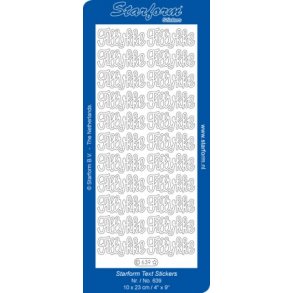 Stickers - Tillykke, slv